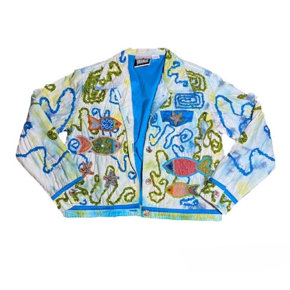 unique avant garde fish jacket
